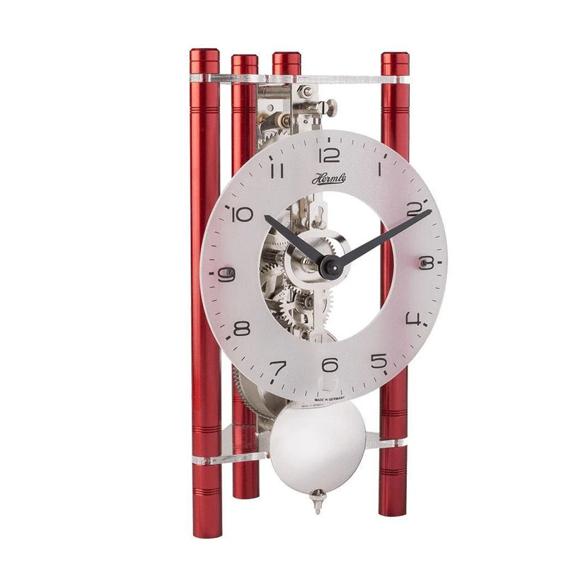 Hermle Lakin Skeleton Table Clock (Various Colors)