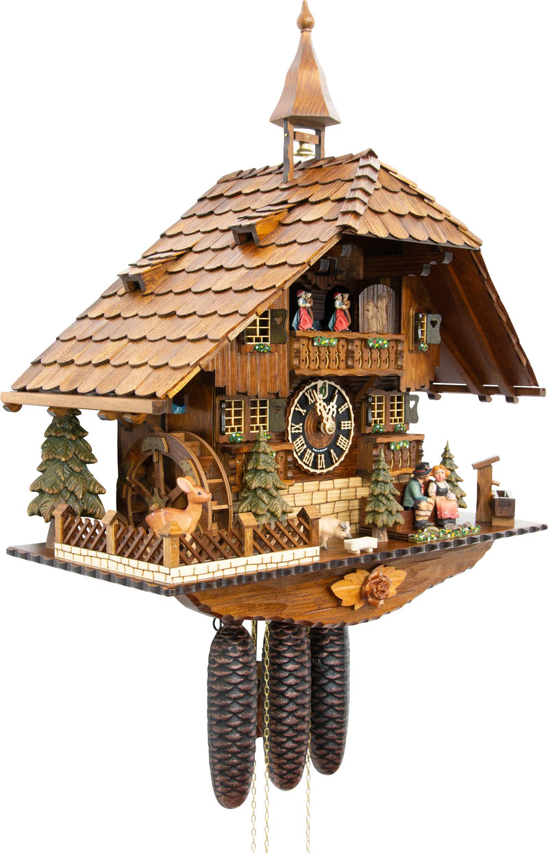 KU838M - 8 Day Musical Chalet with Kissing Couple