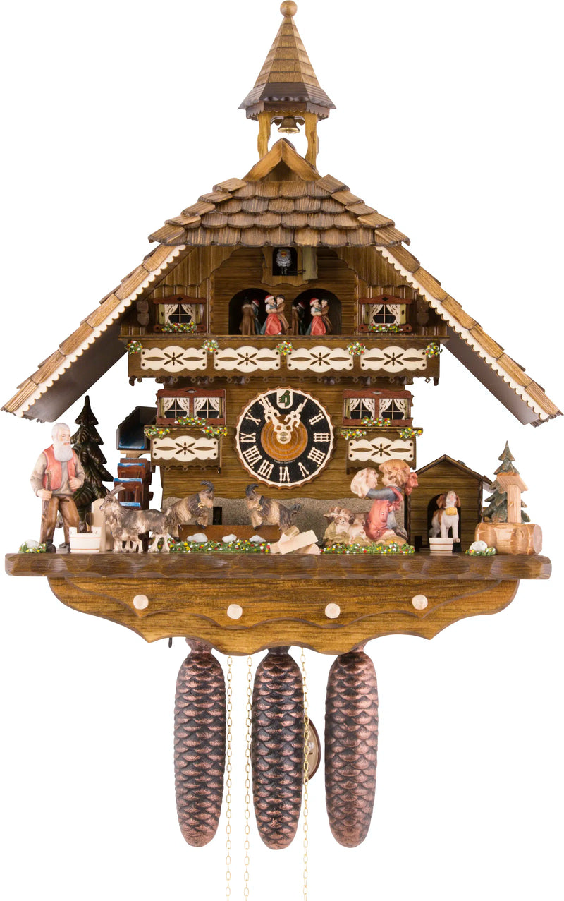 KU8742M - 8 Day Musical Chalet with Girl & Puppies