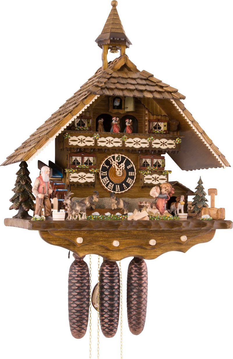 KU8742M - 8 Day Musical Chalet with Girl & Puppies