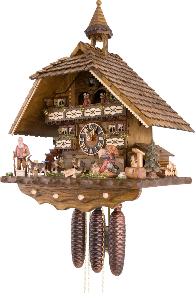 KU8742M - 8 Day Musical Chalet with Girl & Puppies