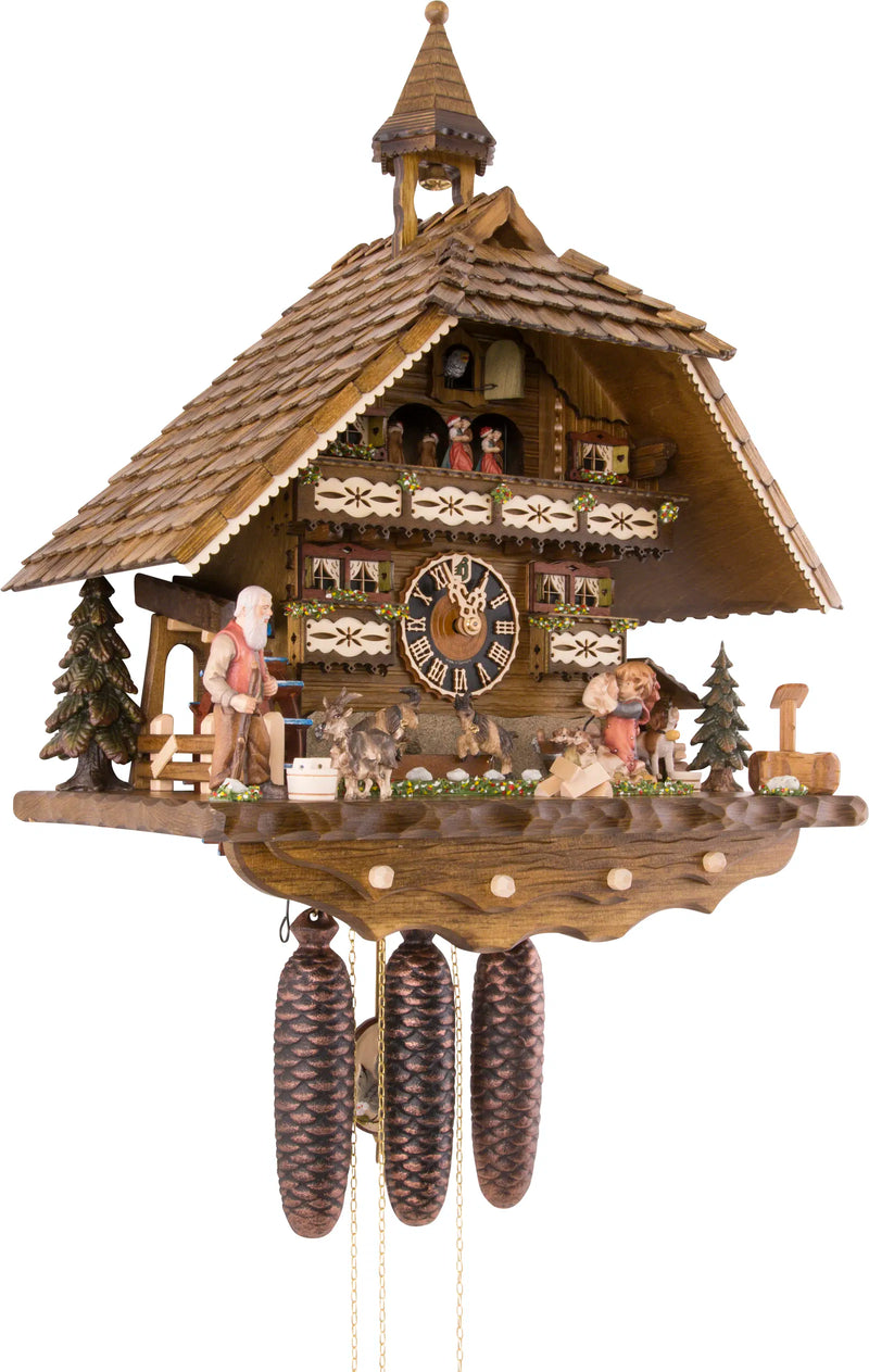 KU8742M - 8 Day Musical Chalet with Girl & Puppies