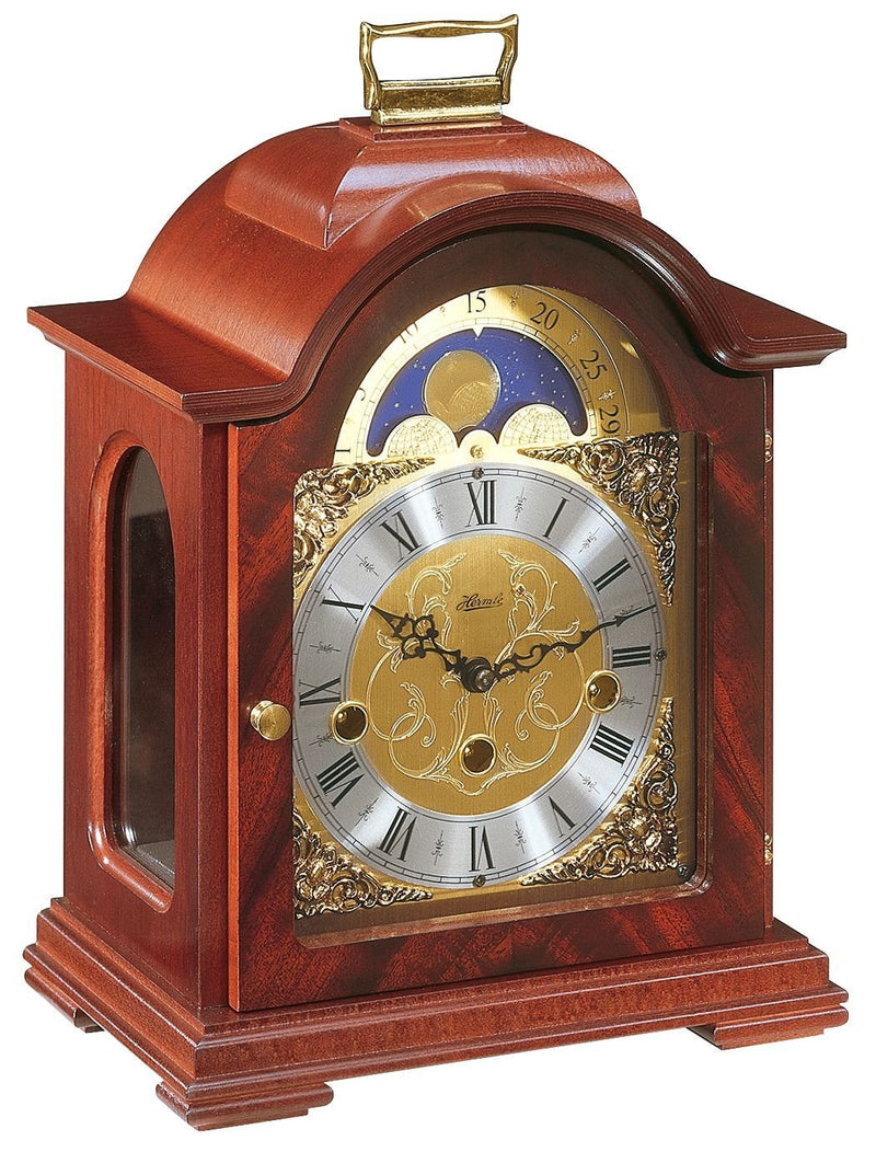 22864-070340 - Debden Mantel Clock in Mahogany